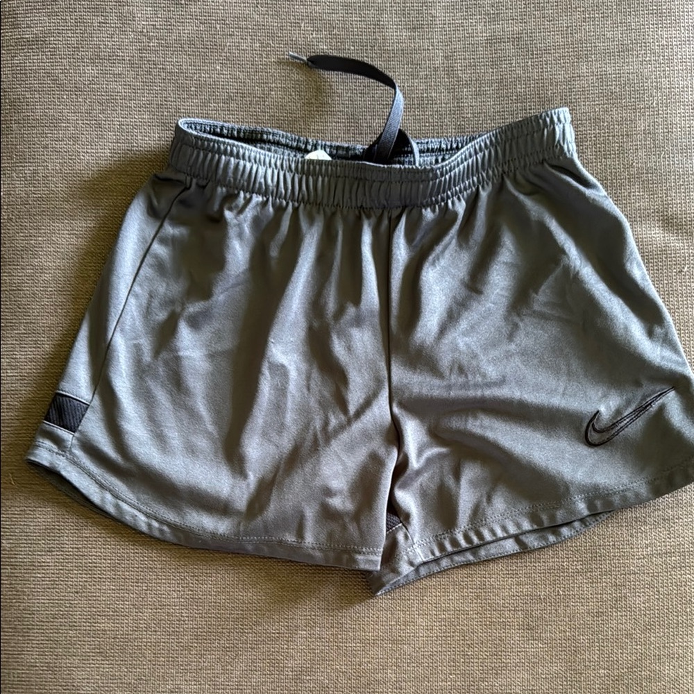 Nike Gray Performance Shorts Lightweight Athletic